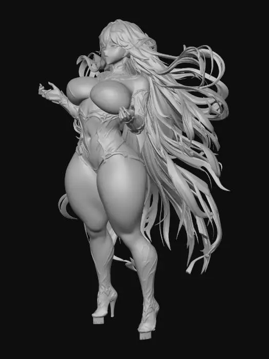 3D model for Gilded Halo Empress