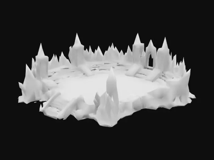 3D model for Frostbound Arena