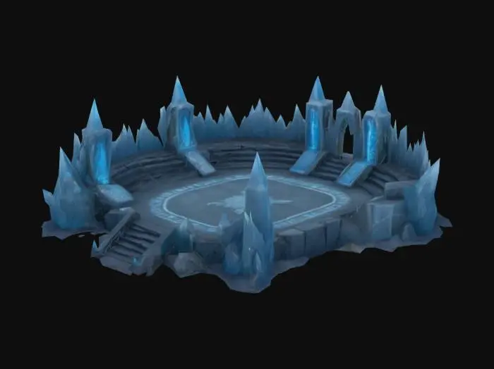 3D model for Frostbound Arena