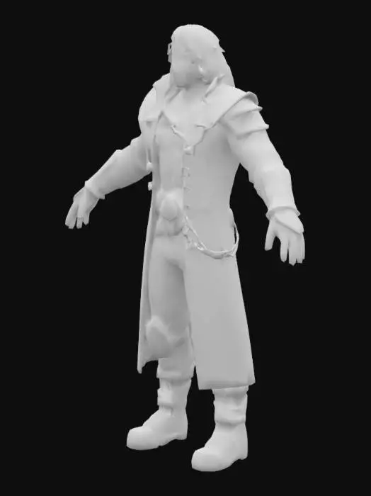 3D model for Masked Warrior