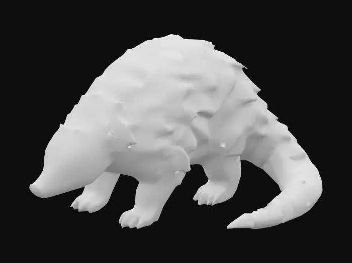 3D model for Pangolin's Journey