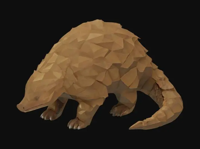 3D model for Pangolin's Journey
