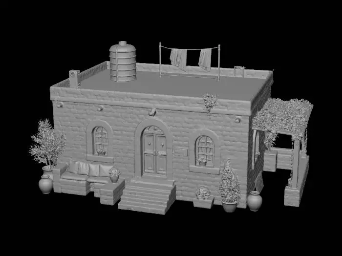 3D model for Palestinian Stone House