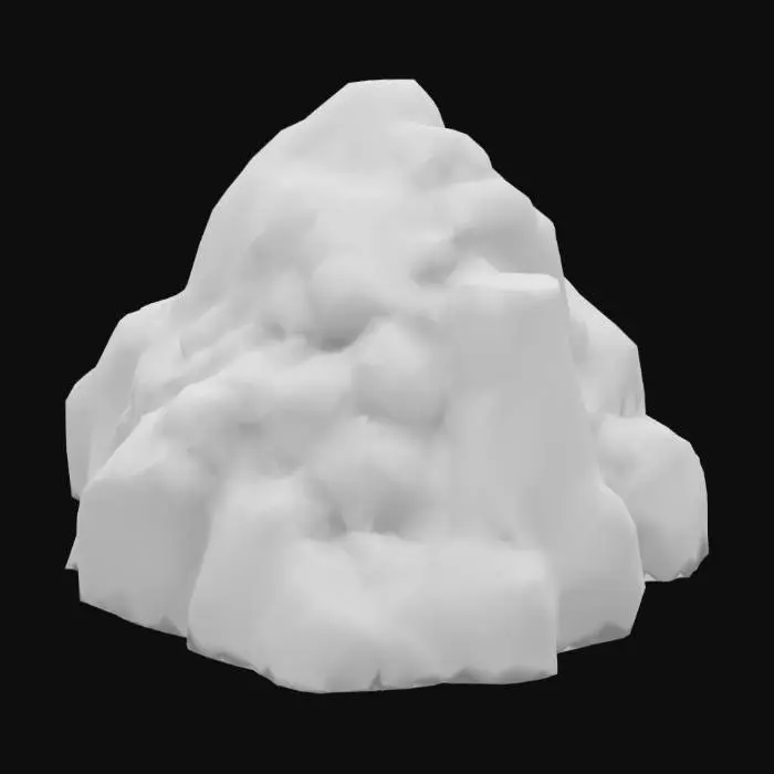 3D model for Gold Vein Rock