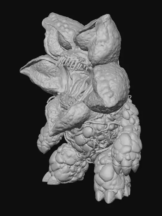 3D model for small golem demogorgon