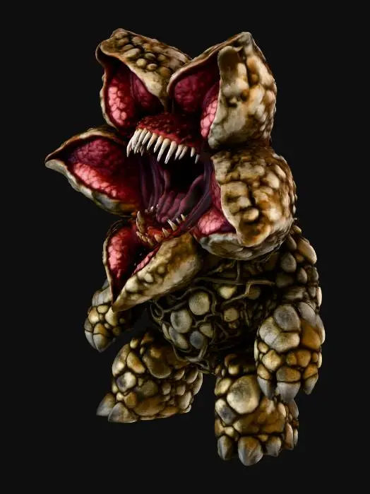3D model for small golem demogorgon