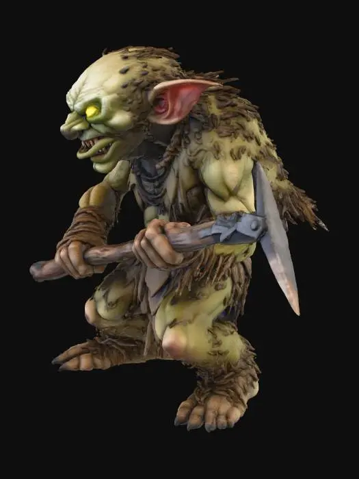 3D model for Goblin Miner