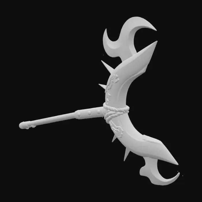 3D model for Eclipse Halberd