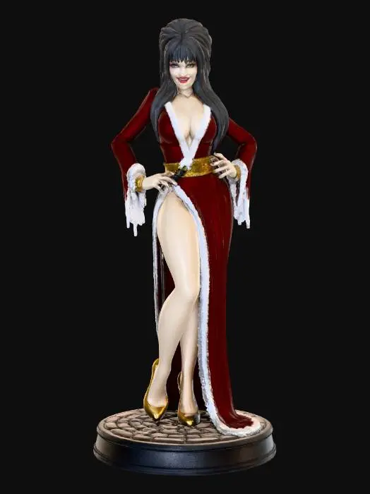 3D model for Glamorous Gothic Figurine