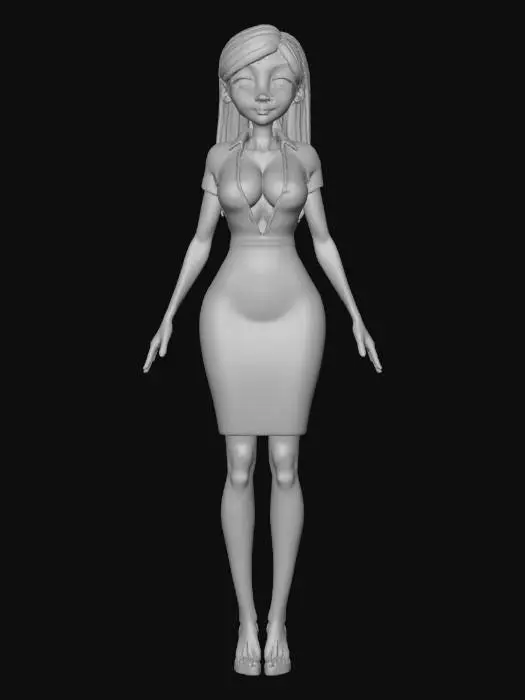 3D model for Animated Elegance
