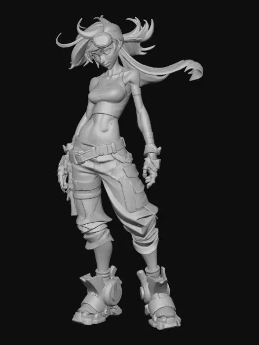 3D model for Adventurous Mechanic