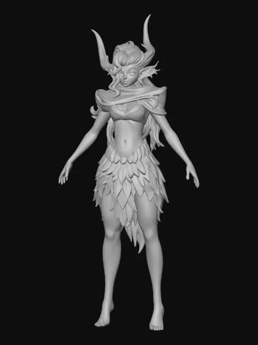 3D model for Enchanted Forest Guardian