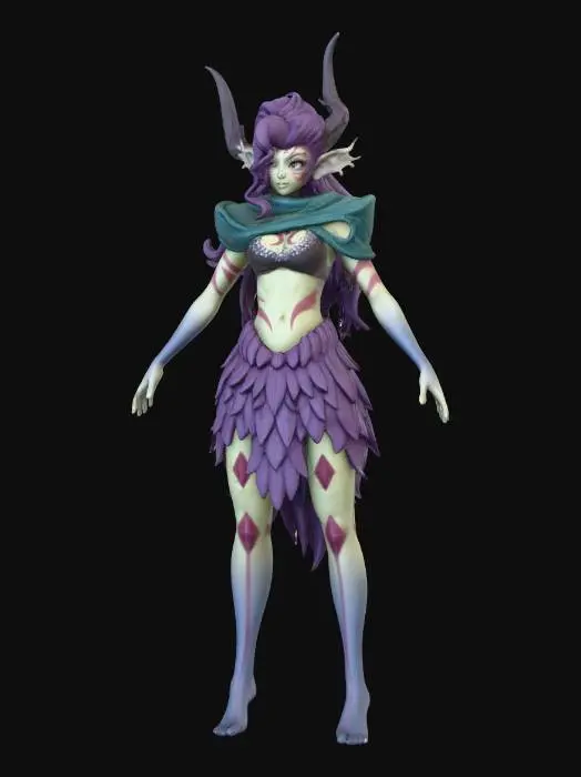 3D model for Enchanted Forest Guardian