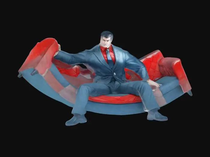 3D model for Red Aura Executive