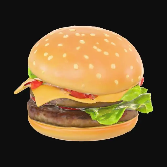 3D model for Generar una hamburguesa estilo toon, con sus componentes separados

Saludos