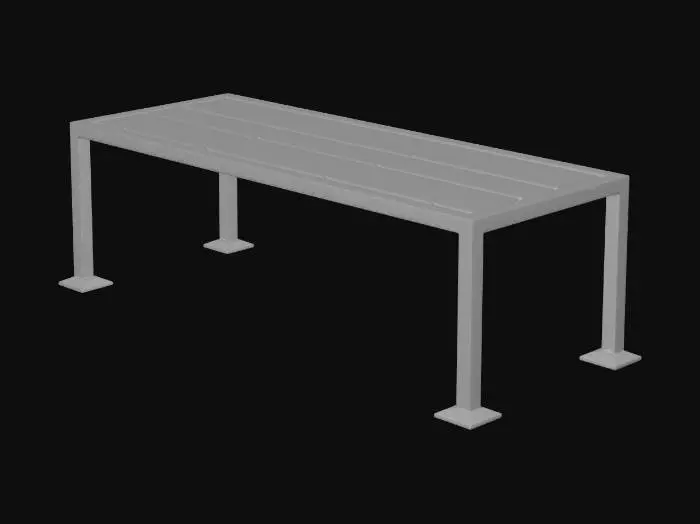 3D model for Pallet bench