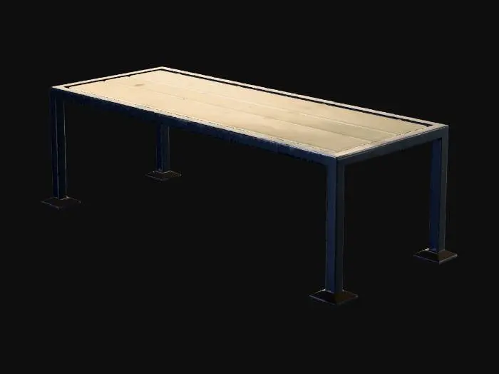 3D model for Pallet bench