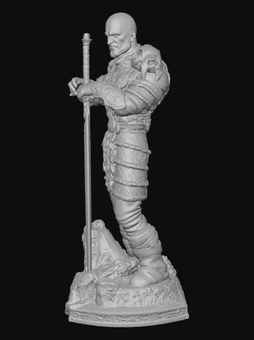 3D model for Warrior of the North