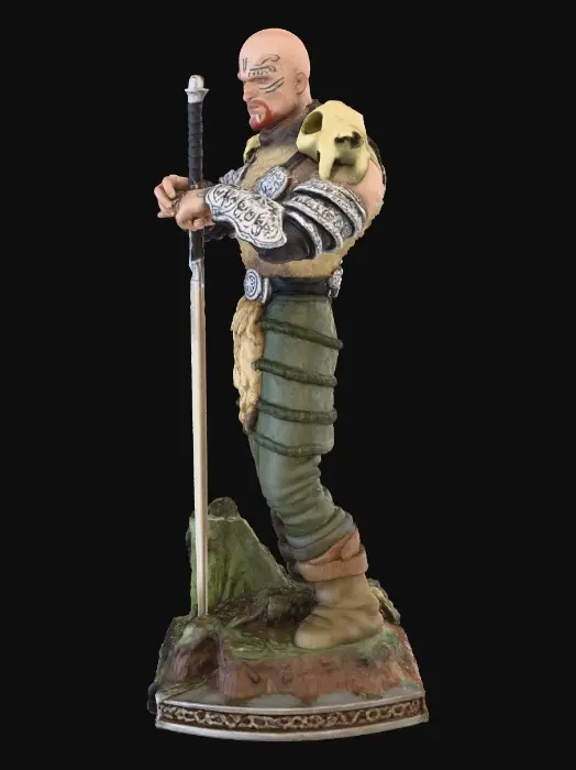 3D model for Warrior of the North