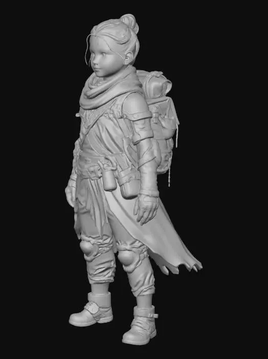 3D model for Dustbound Scout