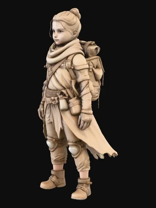 3D model for Dustbound Scout