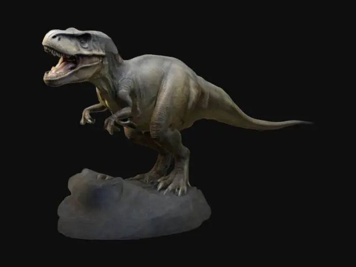 3D model for a t rex 