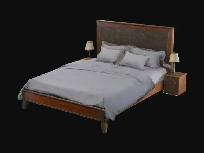 3D model for a bed
