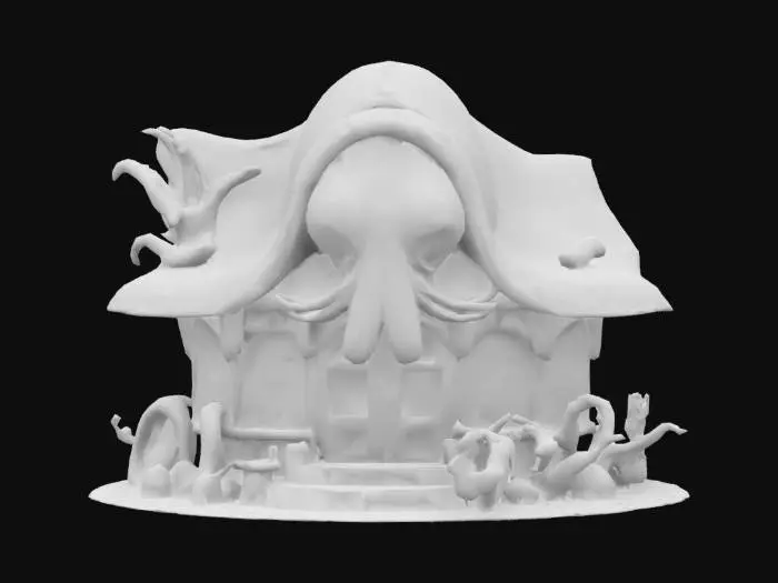 3D model for squidward's house