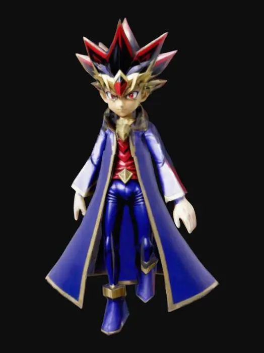 3D model for yugioh in t pose
