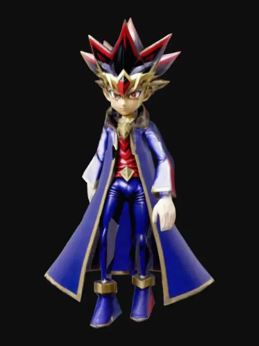 3D model for yugioh in t pose