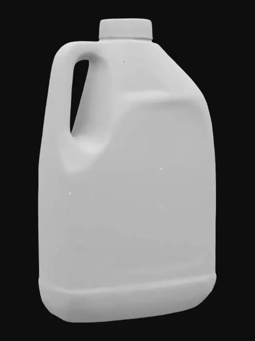 3D model for gallon of whole milk red label