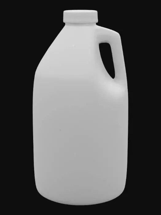 3D model for gallon of milk 2 percent