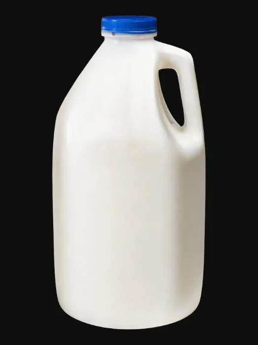3D model for gallon of milk 2 percent