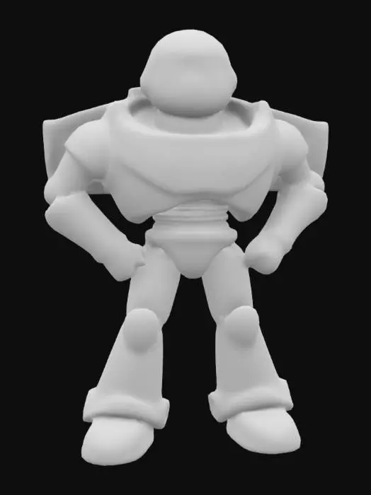 3D model for a toy that looks like buzz lightyear from toy story