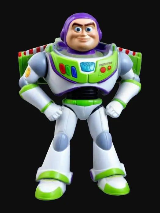 3D model for a toy that looks like buzz lightyear from toy story