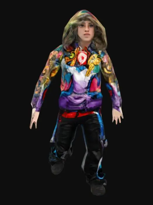 3D model for plushie