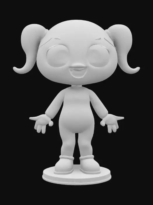 3D model for squid game doll