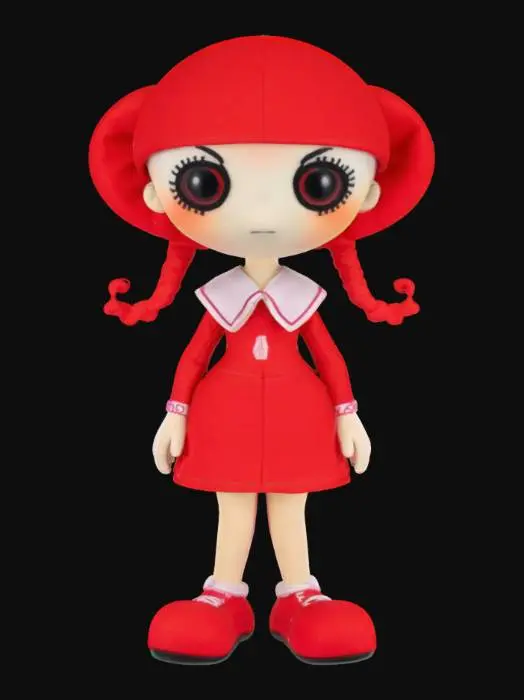 3D model for squid game doll