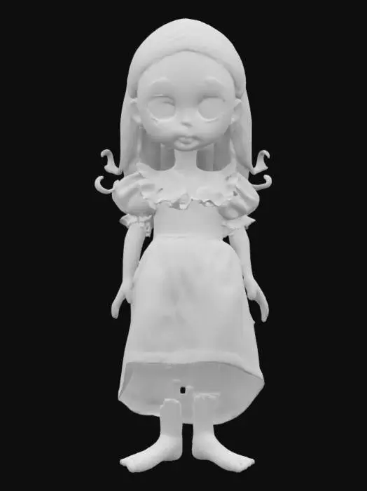 3D model for squid game doll