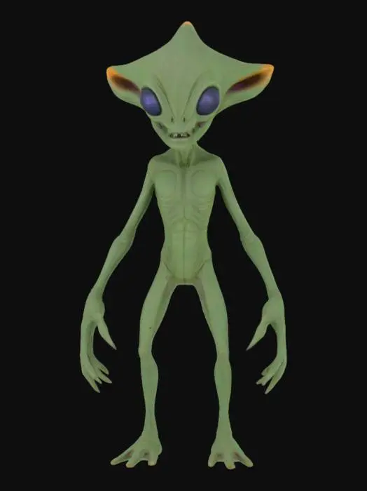 3D model for alien