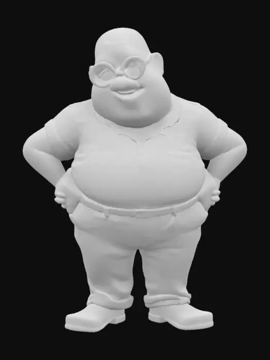 3D model for Danny DeVito