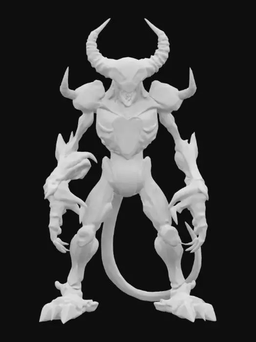 3D model for Heartless from Kingdom Hearts