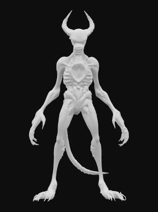 3D model for Heartless from Kingdom Hearts