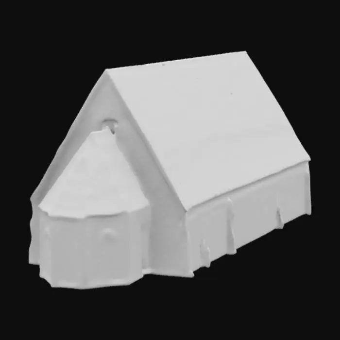 3D model for inside of a chapel map