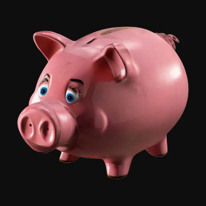 3D model for a piggy bank similar to the one from toy story