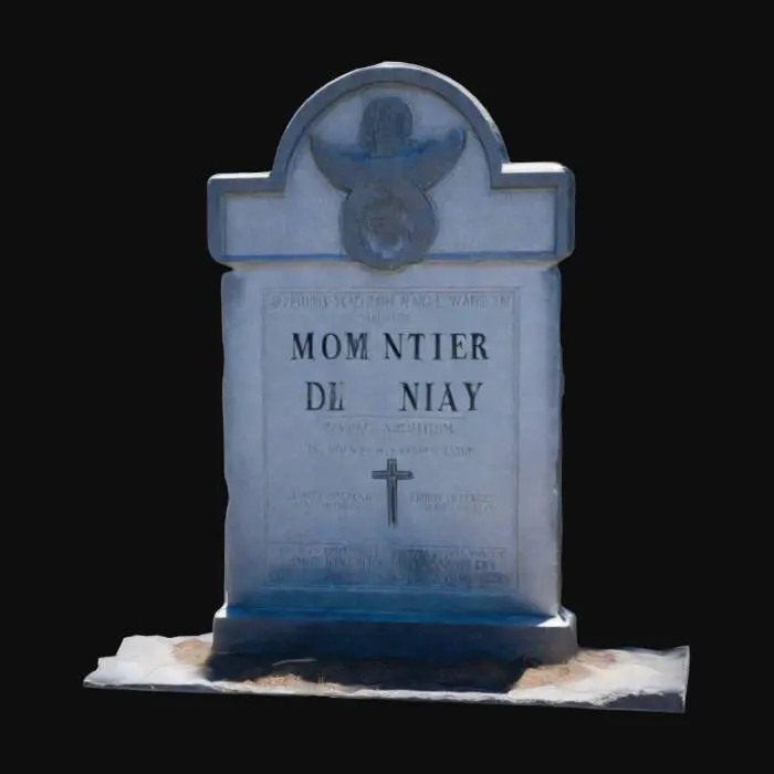 3D model for tombstone