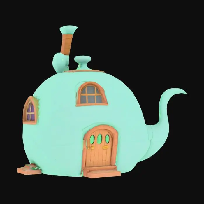 3D model for squidward's house