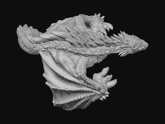 3D model for Dragon Ring Majesty