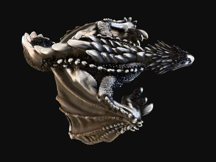 3D model for Dragon Ring Majesty
