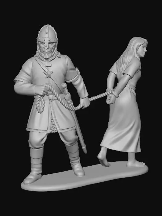 3D model for Bound Captive Diorama